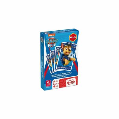 ASS Altenburger 22583134 Paw Patrol Quartett Kartenspiel Kinderspiel ab 4 Jahre