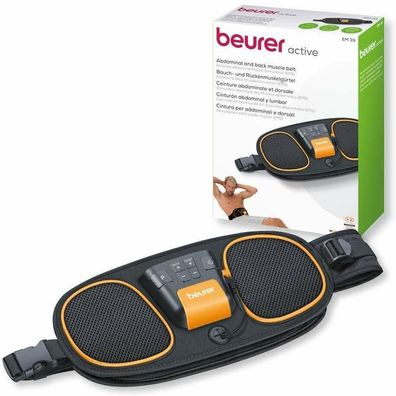 Beurer EM 39 2-in-1 Bauch & Réckenmuskeltrainer EMS-Gértel Training Bauchmuskeln