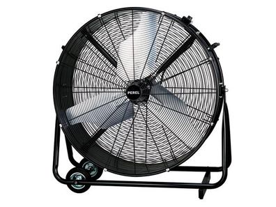 Perel - CFAN0490 - Bodenventilator - Metall - Ø 90 cm - schwarz