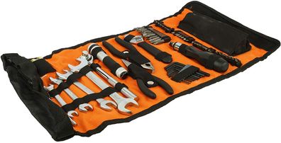 Black+Decker A7144 Rolltasche Zubehör-Set Auto Werkzeug Taschenlampe Universal