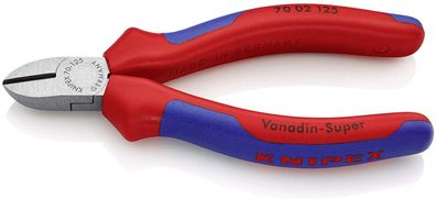 KNIPEX 70 02 125 Seitenschneider präzises Schneiden bis Ø 3,0 mm 125 mm