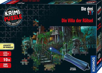 KOSMOS 697976 Krimi Puzzle Die drei ??? Fragezeichen Die Villa der Rätsel