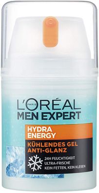 L'Oral Men Expert Hydra Energy Anti-Glanz Feuchtigkeitspflege Pflegecreme 50 ml