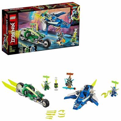 LEGO Ninjago 71709 Jay und Lloyds Power-Flitzer Bauset Spielset Minifiguren