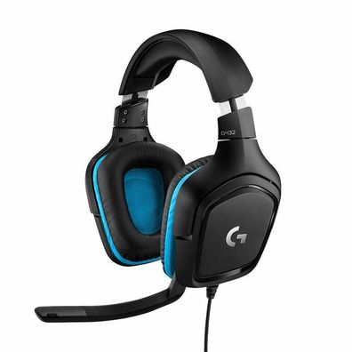 Logitech G432 Gaming-Kopfhörer Headset 7.1 Surround Sound X 2.0 DTS 50mm Treiber