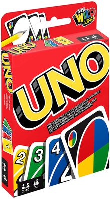 Mattel Games 2087 UNO Kartenspiel Kinderspiel Familienspiel Gesellschaftsspiel