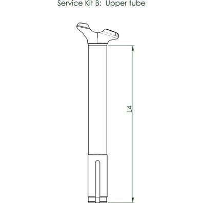 CONTEC Service KIT B f. DROP A GOGO L125 schwarz Fahrrad