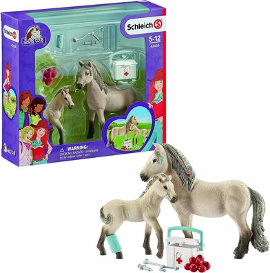 Schleich 42430 Horse Club Hannahs Erste-Hilfe-Set Ergänzungsset Spielset Pferde