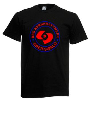 Herren T-Shirt BSG Kernkraftwerk Greifswald I Sprüche I Fun I Lustig bis 5XL