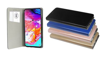 Tasche Samsung Galaxy A70 Handyhülle Schutzhülle Flip Case Cover Etui Hülle