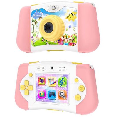 BlitzWolf BW-KC1 Kinderkamera ergonomisches Design inkl. Kinderspiele und 16GB