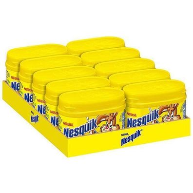 Nesquik Kakao lösliches schokoladiges Kakaopulver Frühstücksdrink 10x250 g Dose