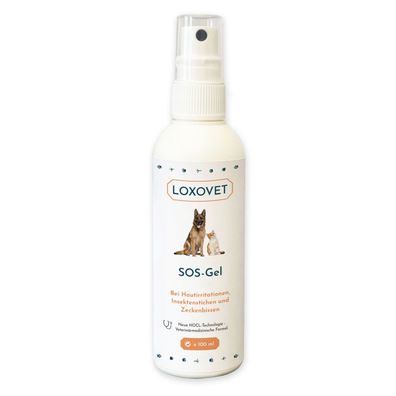 Loxovet SOS-Gel 100 ml - zur Reinigung und Pflege von Wunden