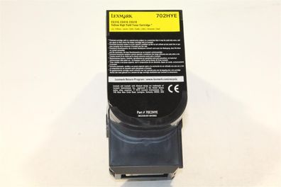 Lexmark 702HYE Toner Yellow 70C2HYE (entspricht 70C2HY0 ) -Bulk