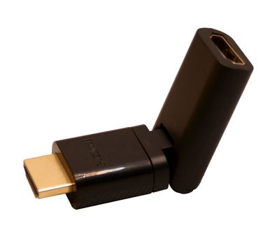 cofi1453 HDMI Stecker auf Buchse Winkeladapter 270°abgewinkelt 1080p FULL HD Adapt