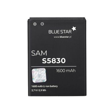 Bluestar Akku Ersatz Samsung S5830 Galaxy Ace/ Galaxy Gio (S5670) 1600 mAh EB494358VU