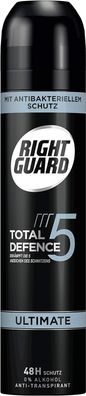 Right Guard Total Defence5 Ultimate XXL Deospray 250 ml