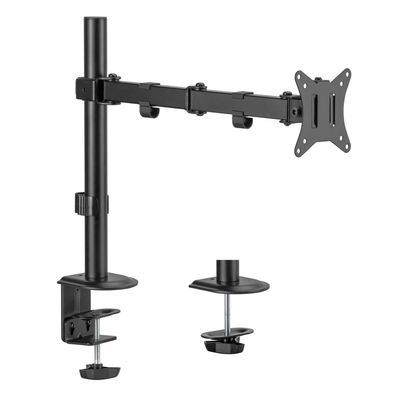 Wiltec Monitorhalterung bis 32" Bildschirmhalterung bis 9kg Tischklemme VESA
