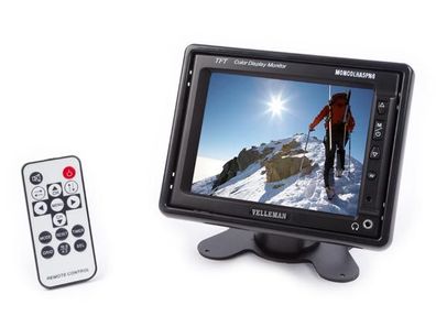 velleman - Moncolha5pn6 - TFT Monitor mit Fernbedinung