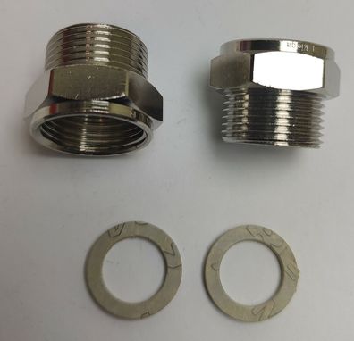 Viega Adapterset 3/4" DN 20 für Ventil-HK 137342 Modell 1022.5 Messing vernick