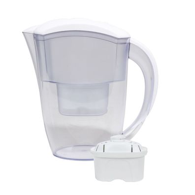 Wasser-Filterkanne mit Filterkartusche 2,4L Wasserfilter Wasserkanne Trinkwasser