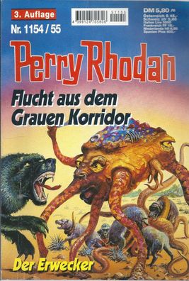 Perry Rhodan Nr. 1154/55 Flucht aus dem Grauen Korridor / Der Erwecker (1995)