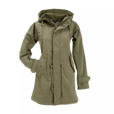 BMS Hafencity Coat Softshell Pro Khaki