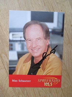 BR Pleiten, Pech & Pannen Fernsehlegende Max Schautzer - handsigniertes Autogramm!!!