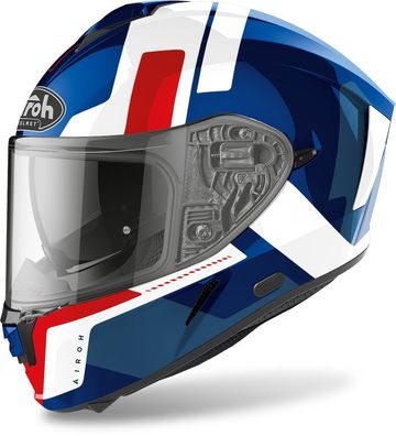 Airoh Integralhelm Spark Shogun Blue/Red Gloss