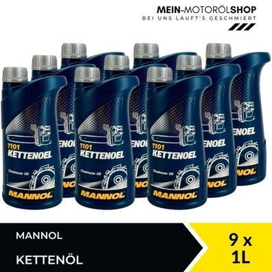 Mannol Kettenoel 9x1 Liter