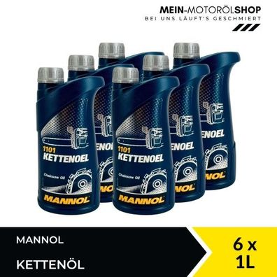 Mannol Kettenoel 6x1 Liter