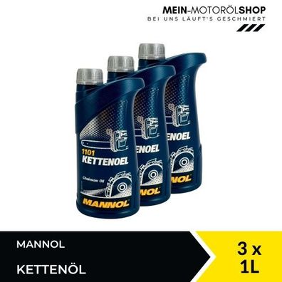 Mannol Kettenoel 3x1 Liter