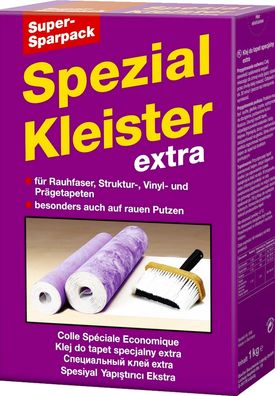 1,0 Kilogramm extra Spezialkleister Sparpack lila