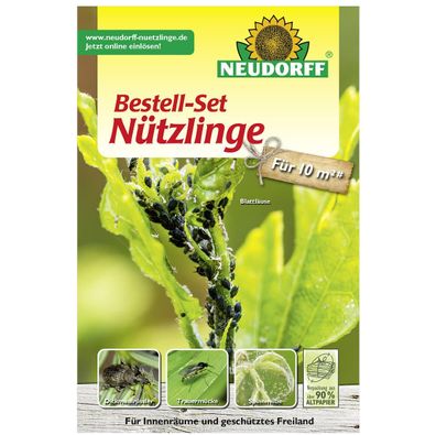 Neudorff® Bestell-Set Nützlinge gegen Schadinsekten für bis zu 10 m²