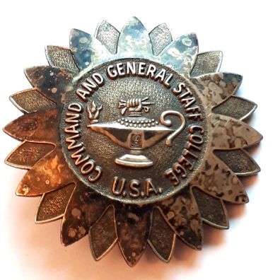 US Army CGSC Command and General Staff College International Graduate Badge