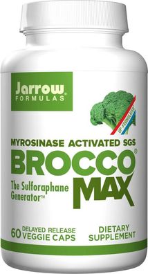 Jarrow Formulas, BroccoMax, Sulforaphane Glucosinolate, 35 mg, 60 vegetarische