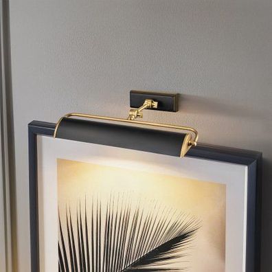 Elstead Lighting Winchfield Bilderleuchte Medium 2-Light Messing antik Schwarz matt 4