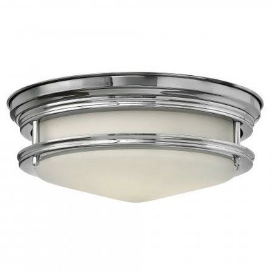 Elstead Lighting Hadley 2-Light Deckenleuchte Chrom poliert IP44 3000K