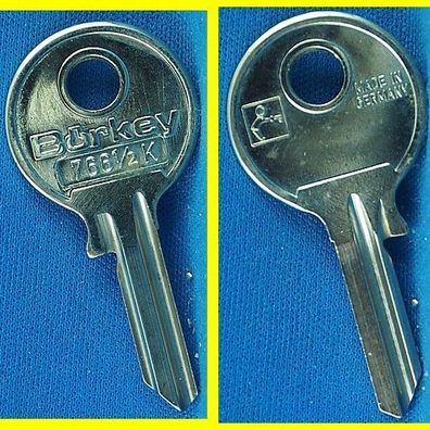 Schlüsselrohling Börkey 766 1/2 K neu -für versch. Admi, Dom, MLM, Pohlschröder, Stuv