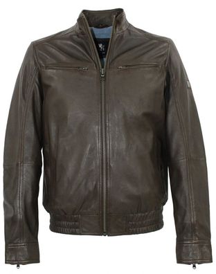 OTTO KERN - Herren Lederjacke Blouson Lammnappa braun