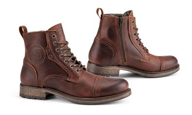 Falco Motorrad Schuhe / Sneaker Kaspar Brown