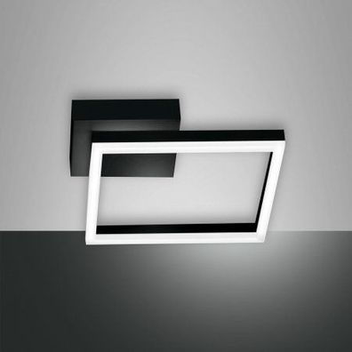 Fabas Luce 3394-21-101 LED Wandleuchte Bard 30x30cm 3000K schwarz