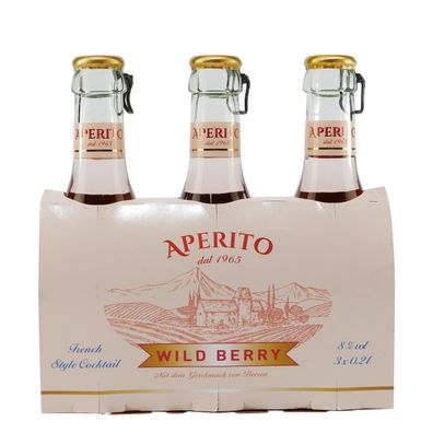 Aperito Wild Berry Cocktail (3 x 0,2L)