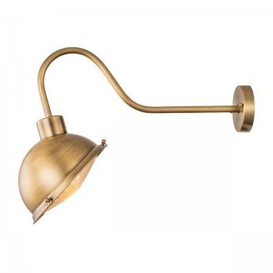 Elstead Lighting Chiswick Wandleuchte 1-Light Messing IP44 E27