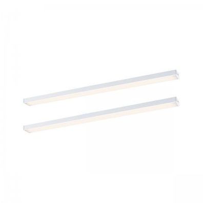 Paulmann 98614 LED Unterschrankleuchte Inline Erweiterung 2er-Set 35cm 3000K dimmbar