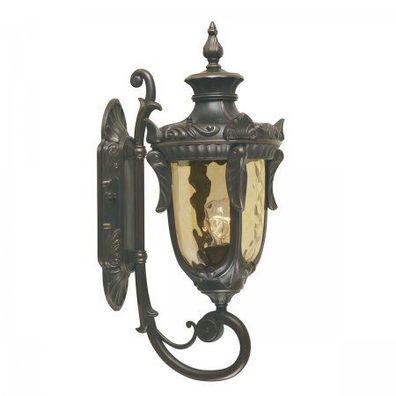 Elstead Lighting Philadelphia Wandleuchte Medium 1-Light Altbronze IP44 E27