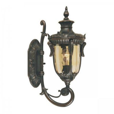 Elstead Lighting Philadelphia Wandleuchte Small 1-Light Altbronze IP44 E27