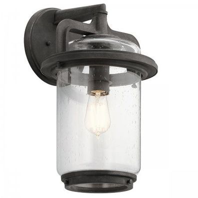 Elstead Lighting Andover Wandleuchte Large 1-Light Zink IP44 E27