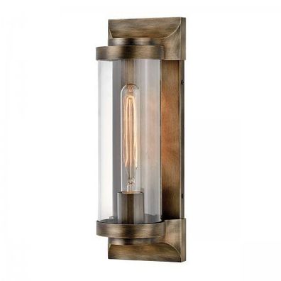 Elstead Lighting Pearson Wandleuchte Medium 1-Light Bronze IP44 E27