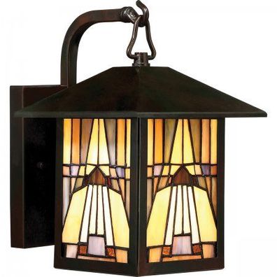 Elstead Lighting Inglenook Wandleuchte Small 1-Light Bronze IP44 E27